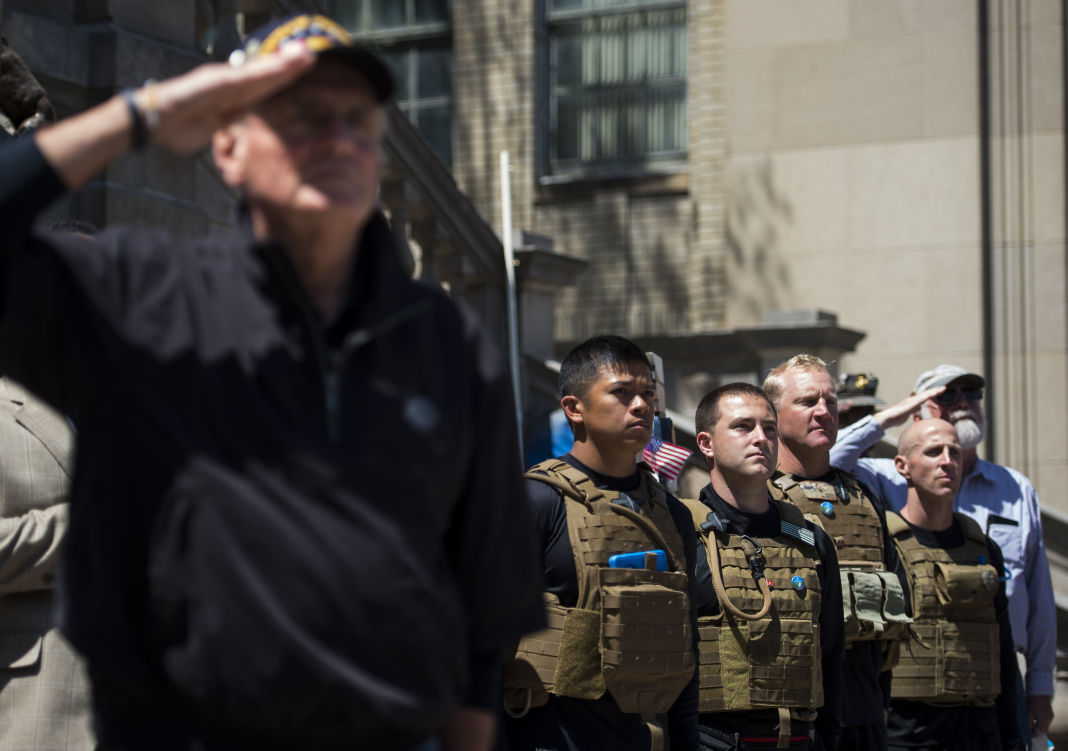 2015-04-24 Monument Terrace Troops Rally